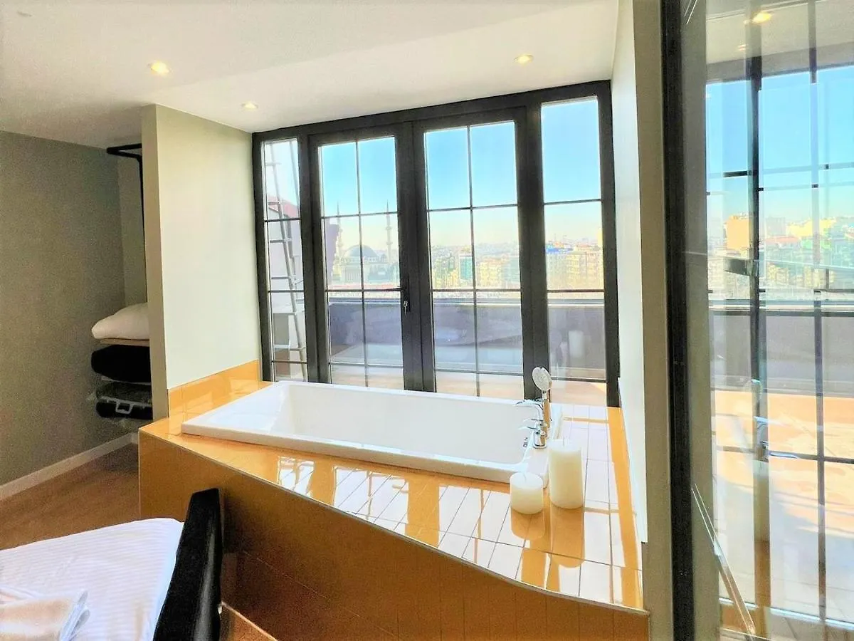 Apartment Wonder Homes - Charming Designer Rooftop Terrace With Sea View, At Taksim Istanbul Turkey